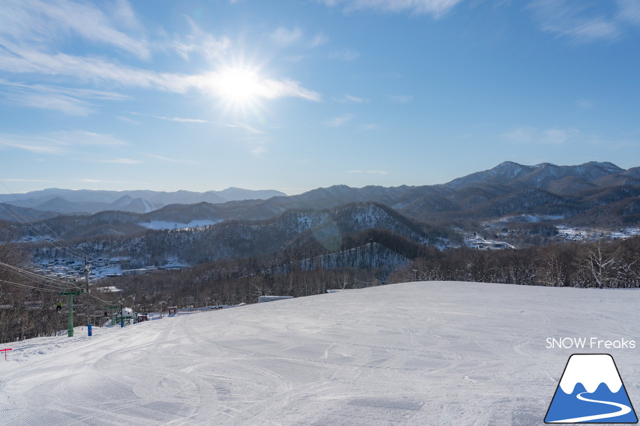 札幌藻岩山スキー場｜本日、雲一つ無い快晴！札幌藻岩山の全10コースの滑走にチャレンジ(^^)/